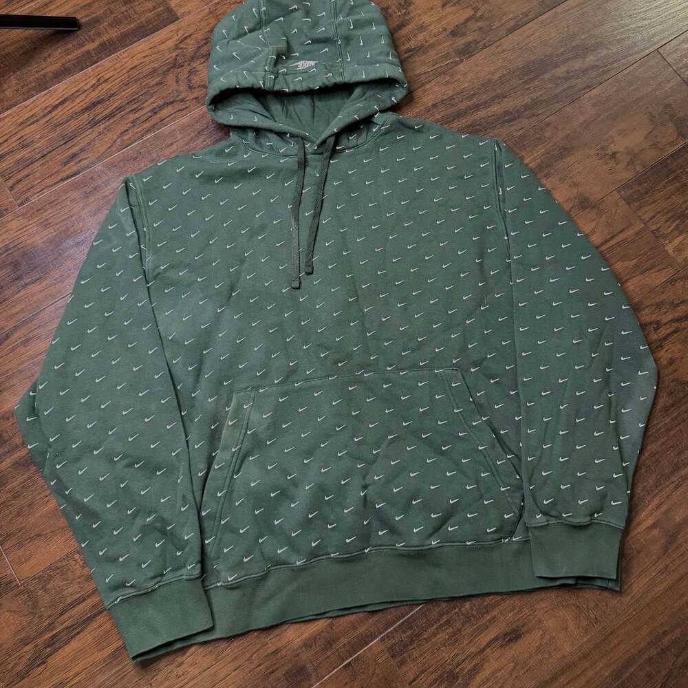 Nike All Over Print Swoosh Hoodie